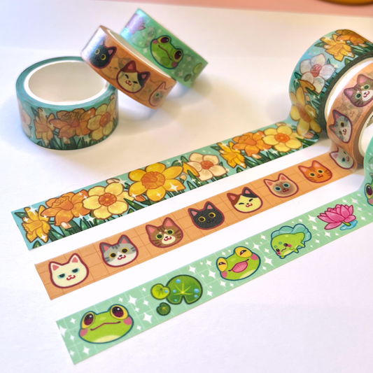 Kitties washi tape