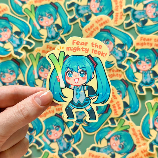 Leek Miku sticker