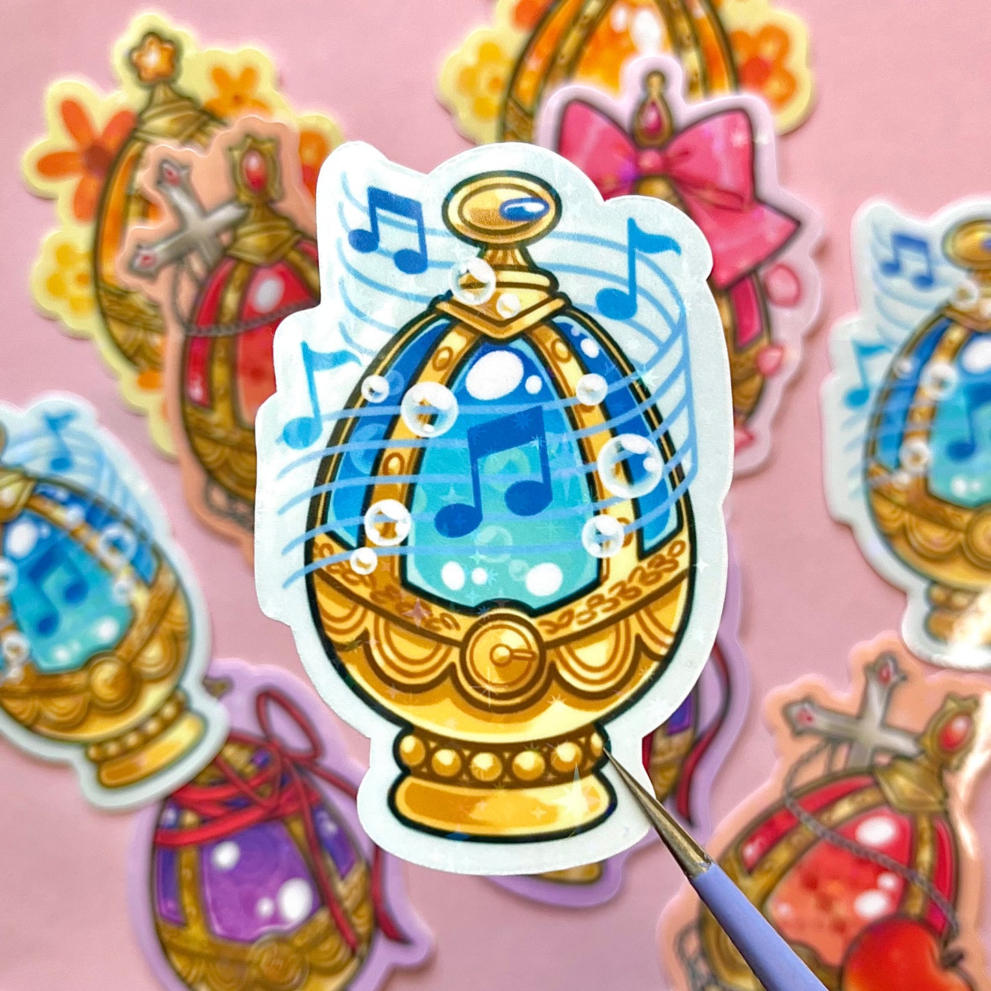 Soul Gem holographic stickers