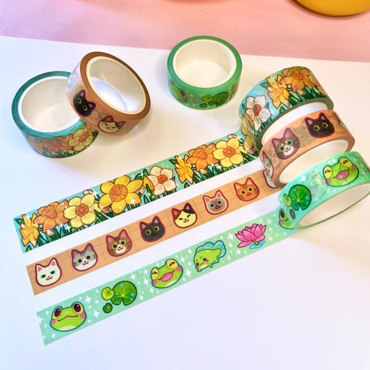 Fred the Fairy Frog washi tape