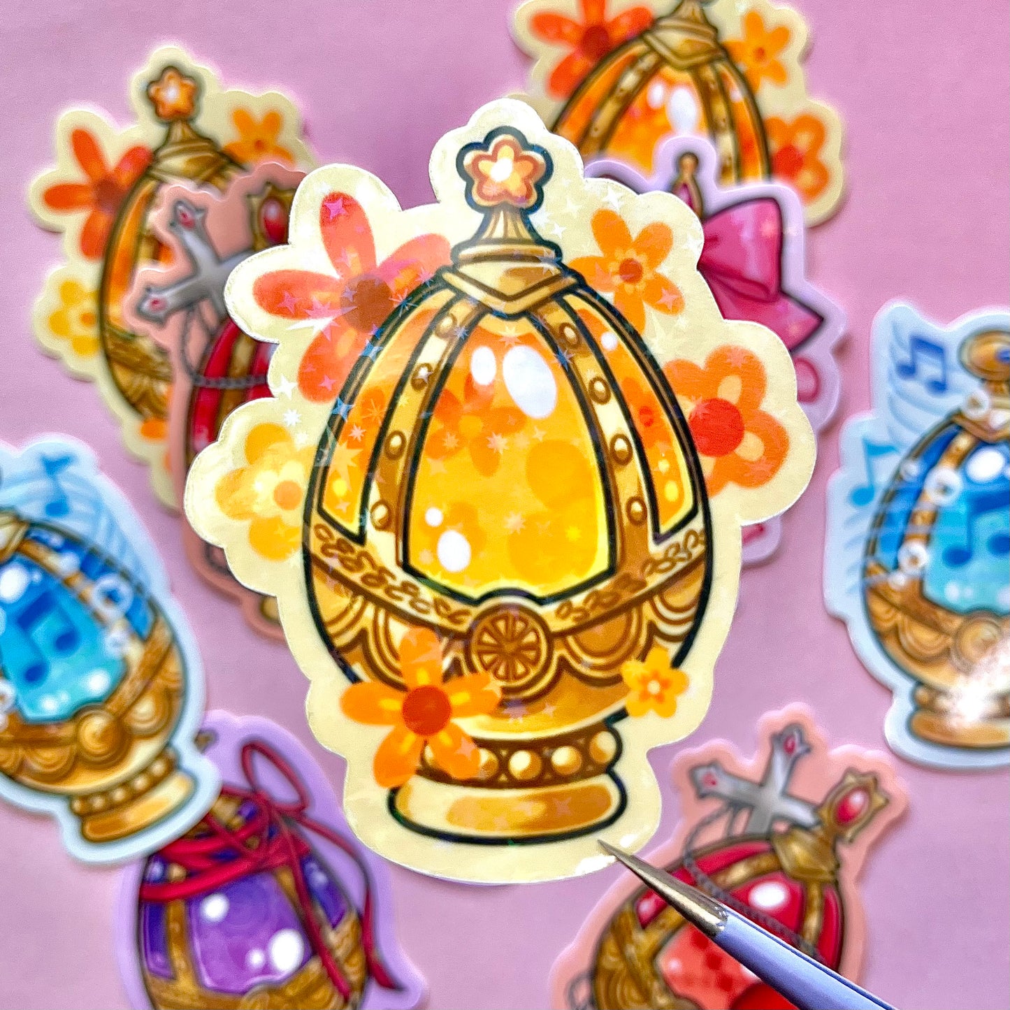 Soul Gem holographic stickers