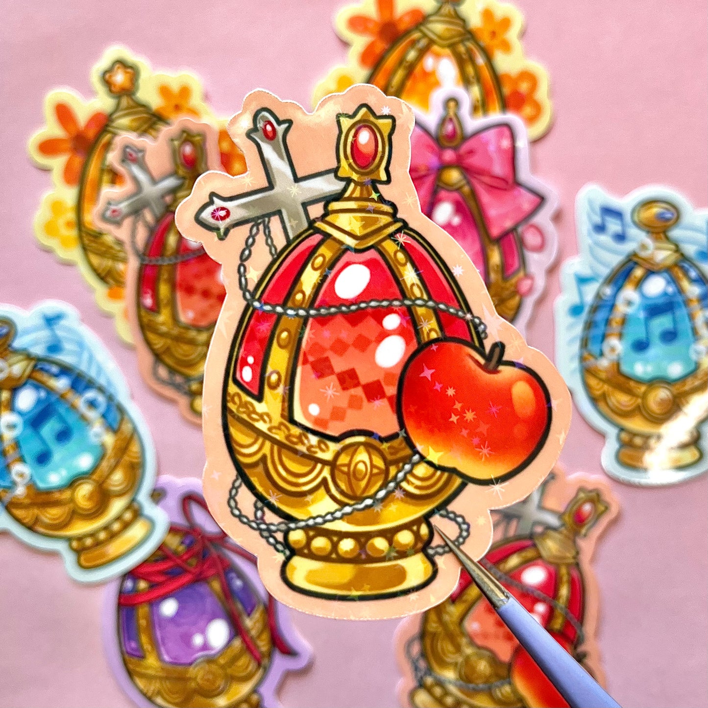 Soul Gem holographic stickers