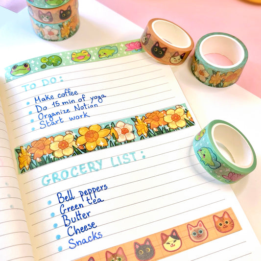 Daffodil washi tape
