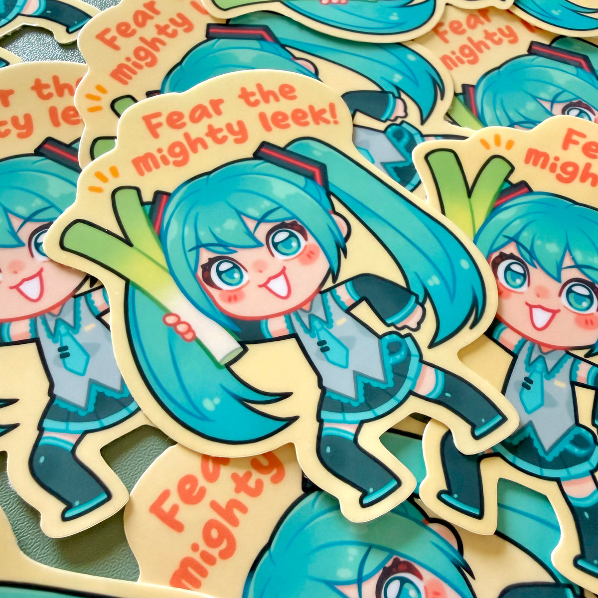 Leek Miku sticker