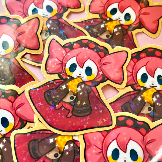 Bebe holographic sticker