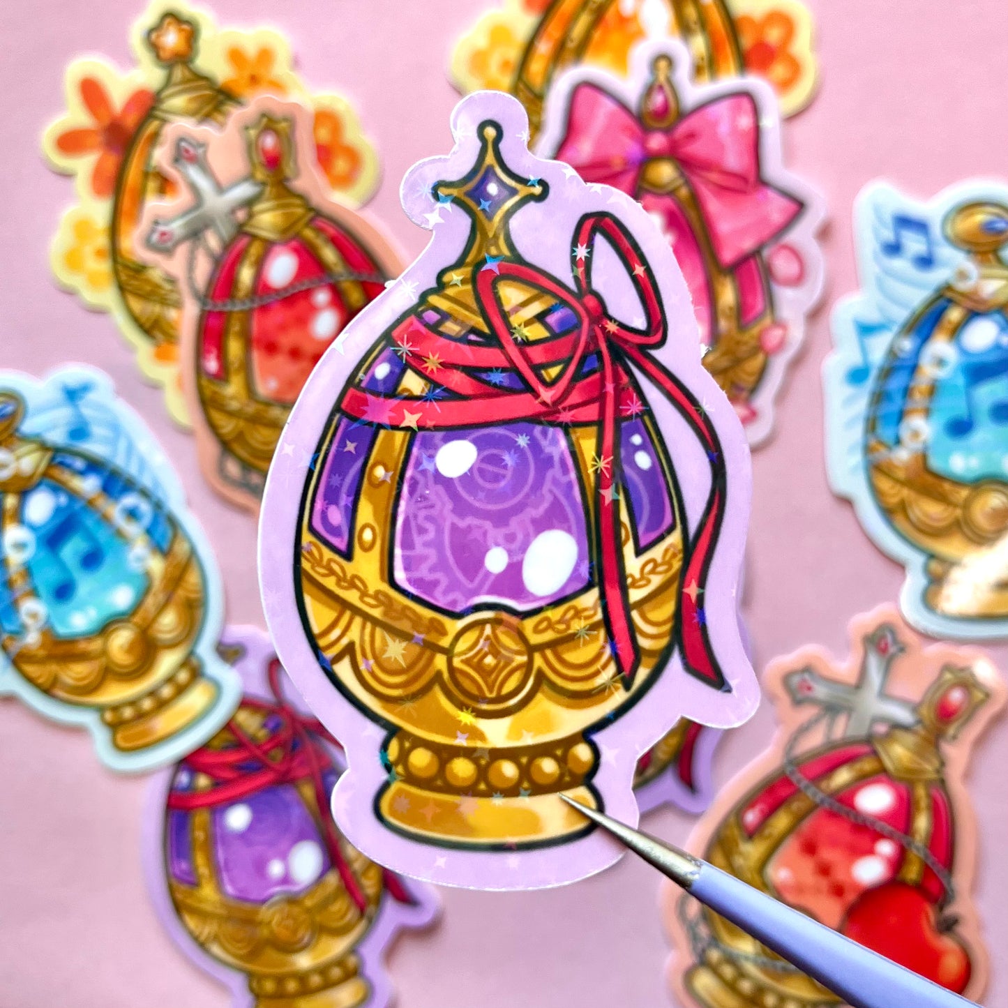 Soul Gem holographic stickers