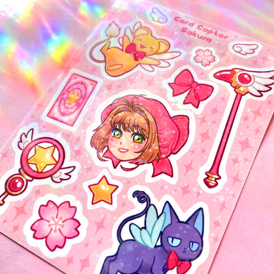 Sakura sticker sheet