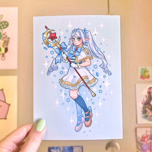 Magical Girl Frieren art print