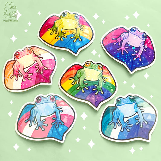 Pride Froggy Aufkleber
