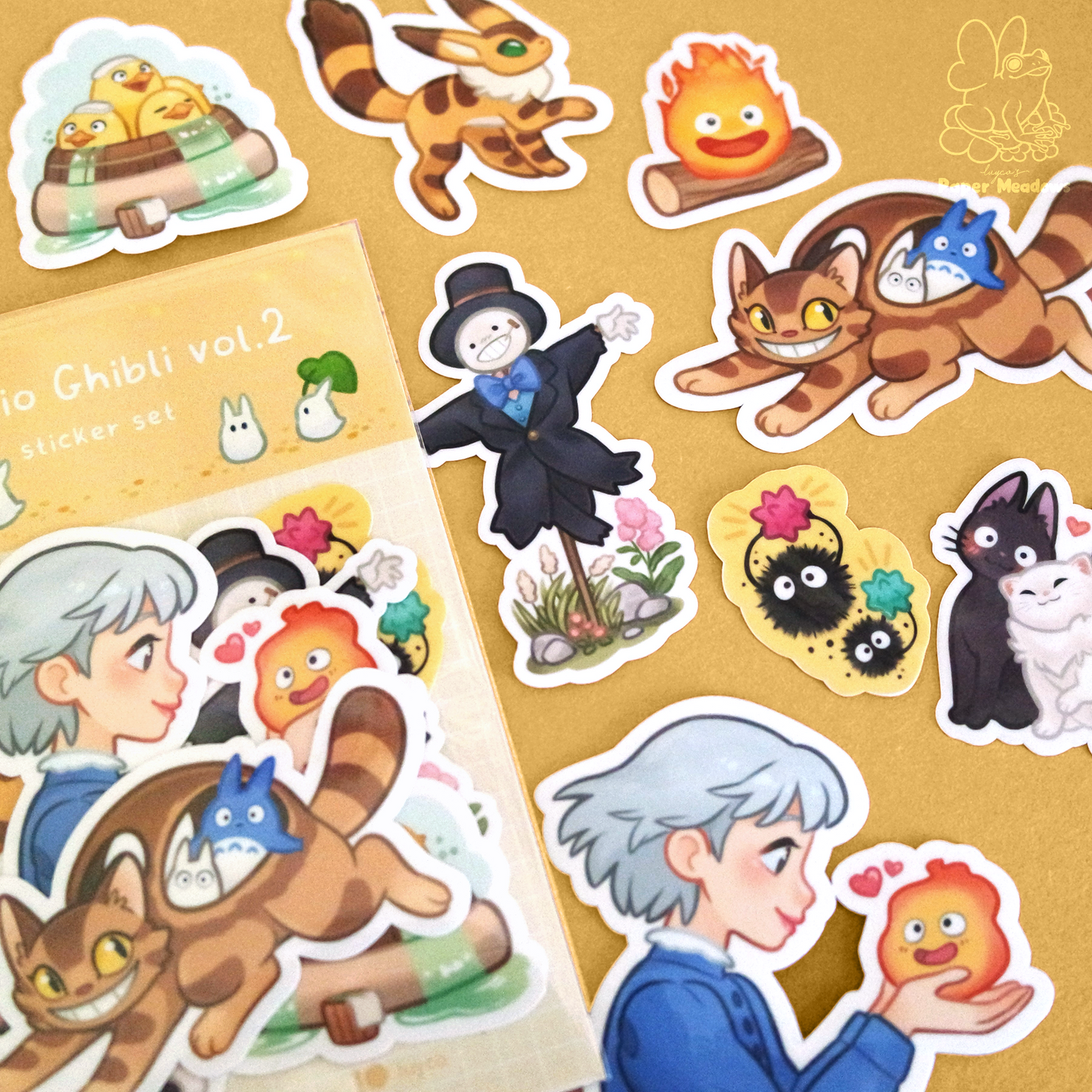 Ghibli vol.2 sticker set