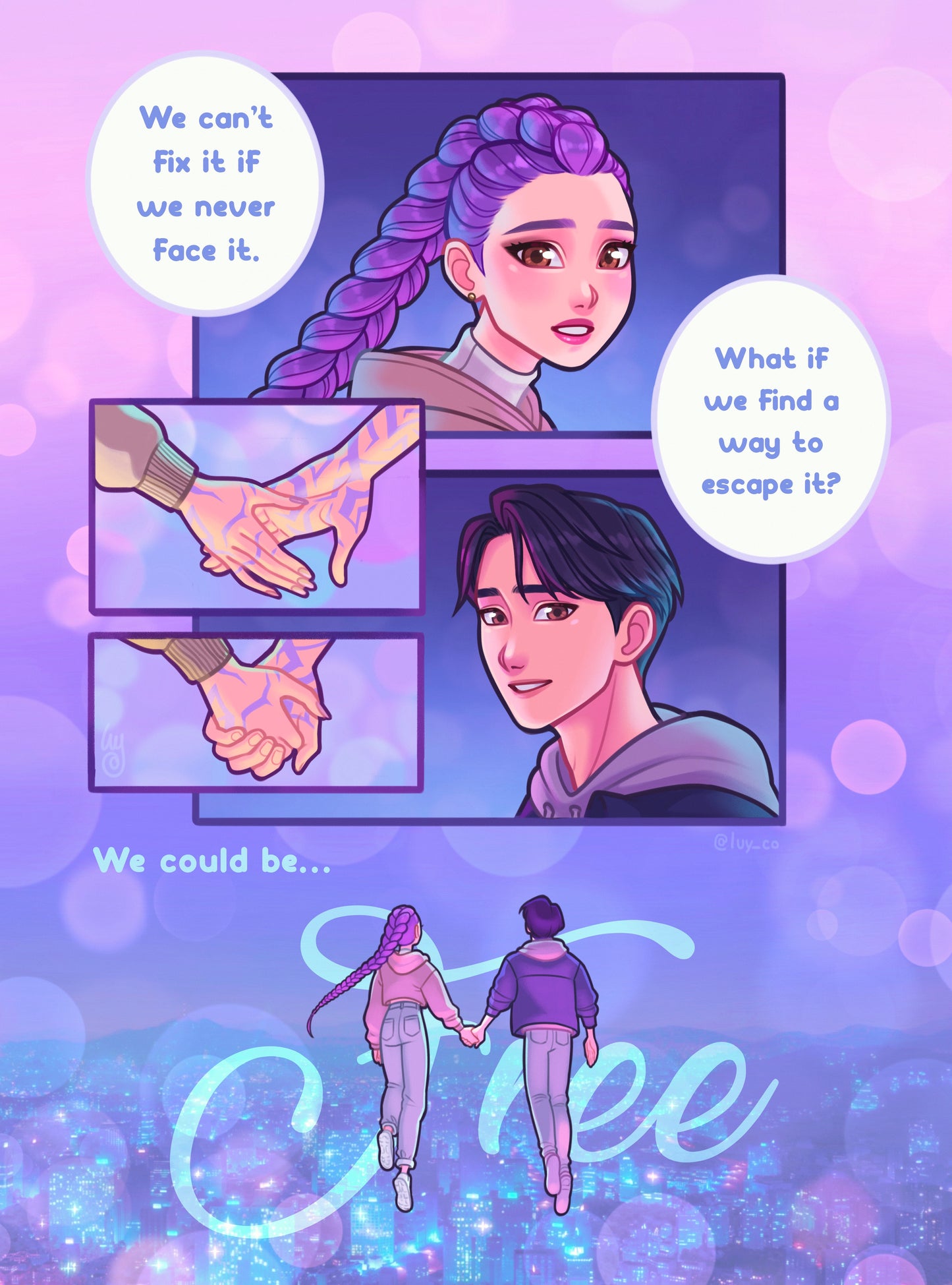 "Free" Rumi & Jinu art print