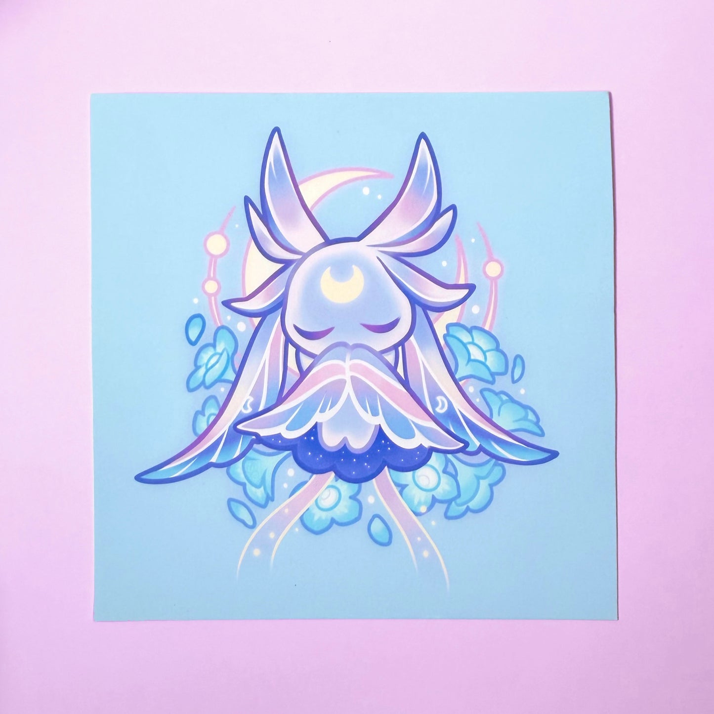Luonnotar mini square print