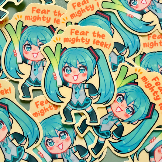 Leek Miku sticker