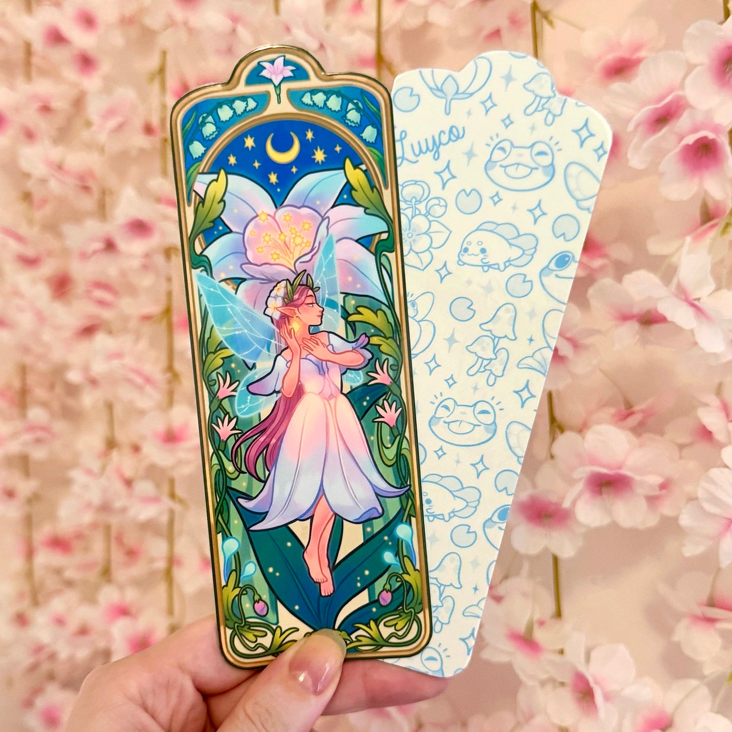 Art Noveau Fairy bookmark