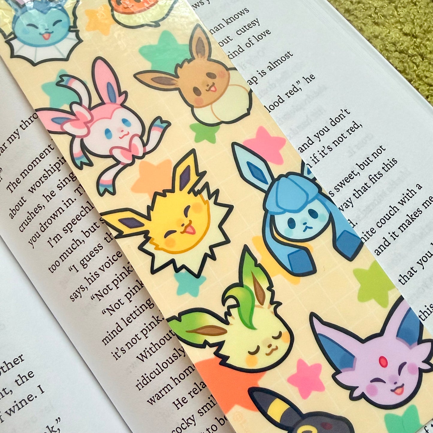 Chibi eevolutions bookmark