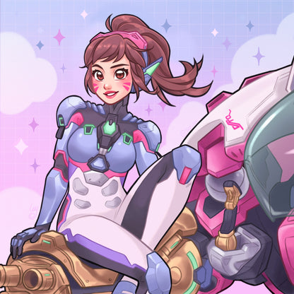 Dva mini square print