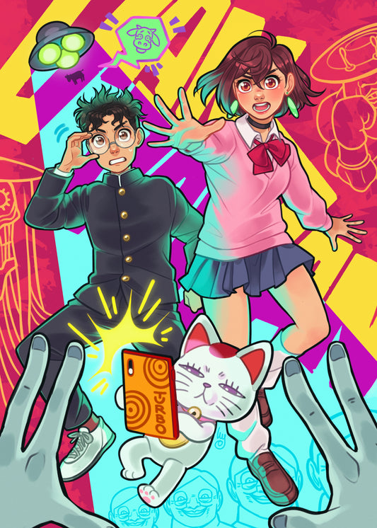 Dandadan art print