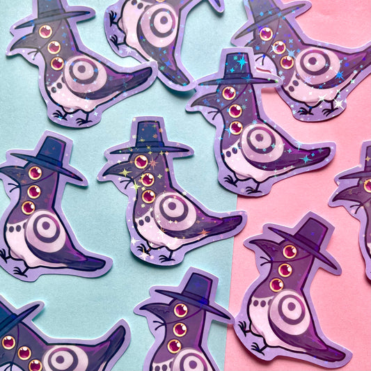 Demon Magpie sticker