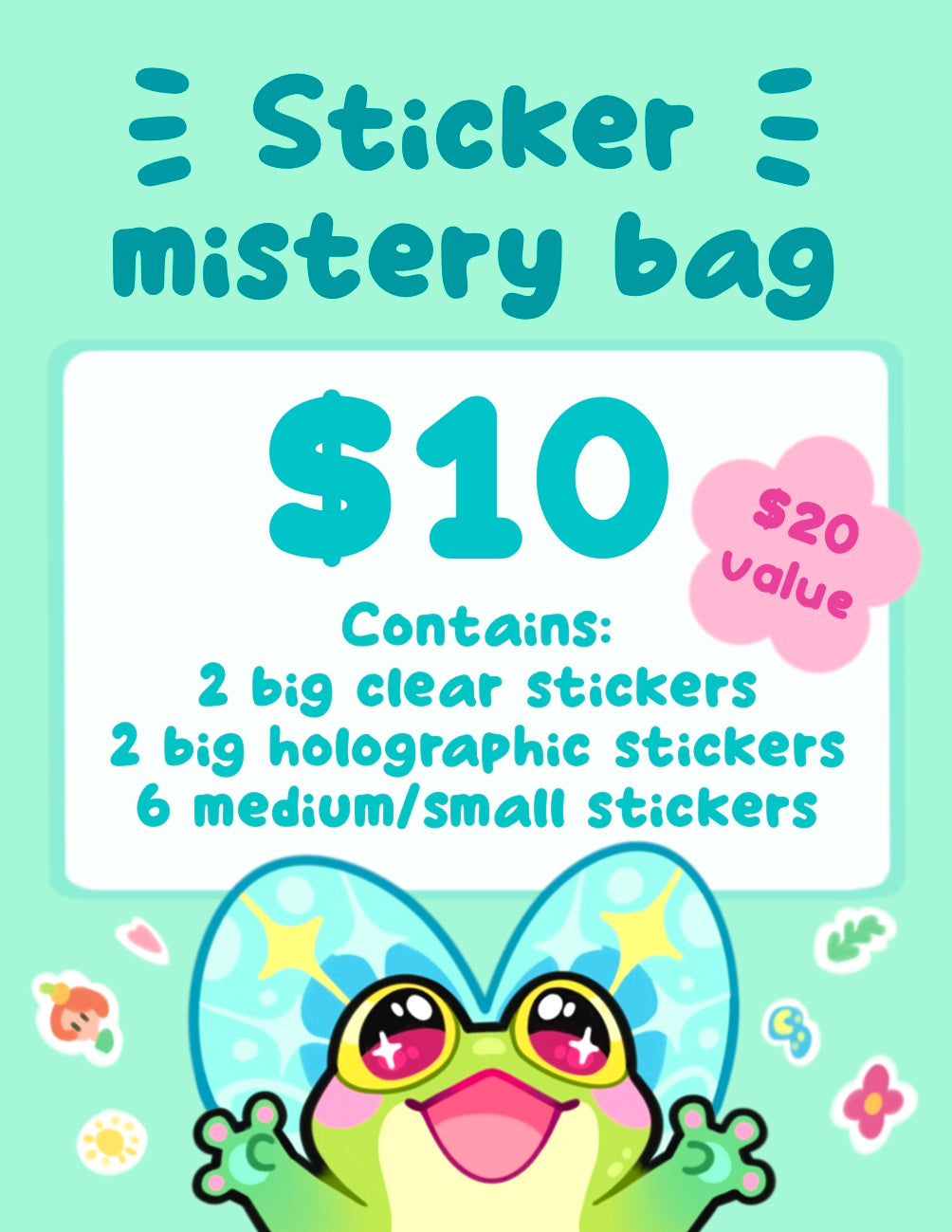 Sticker mystery bag