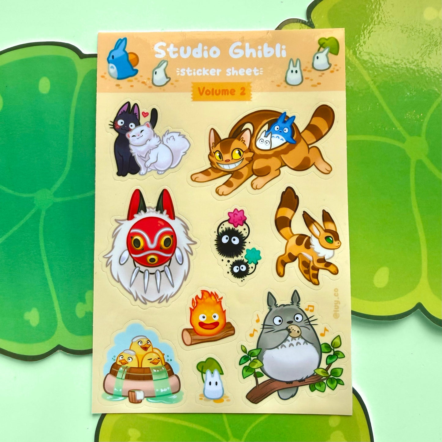 Ghibli Vol.1 Aufkleberset