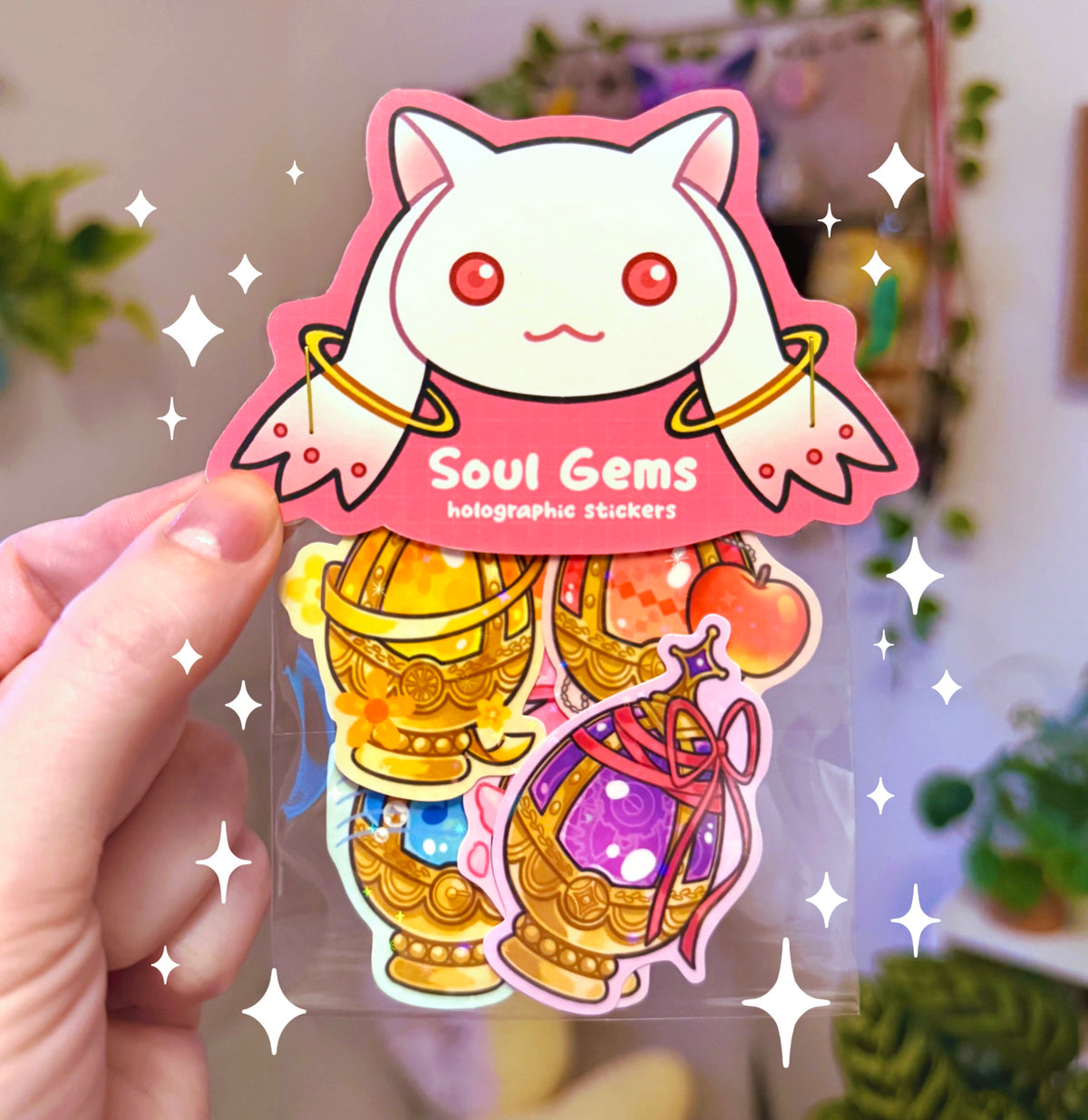 Soul gems sticker set