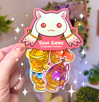 Soul gems sticker set