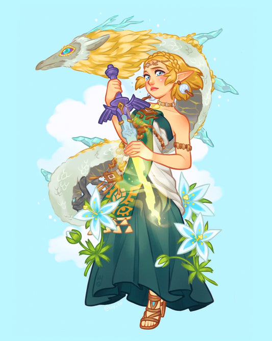 Zelda art print