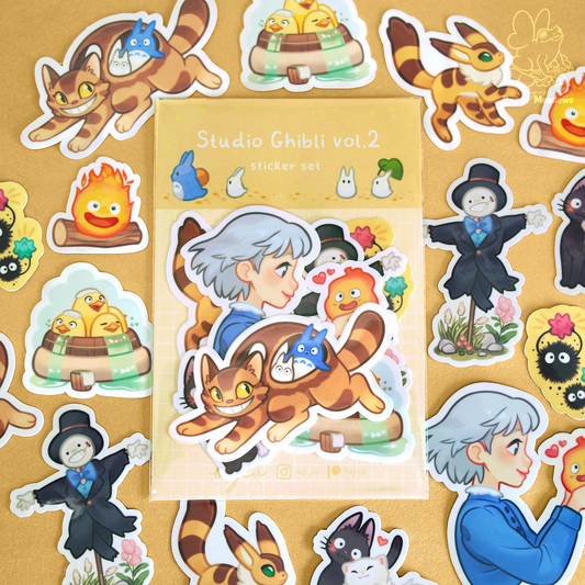 Ghibli vol.2 sticker set