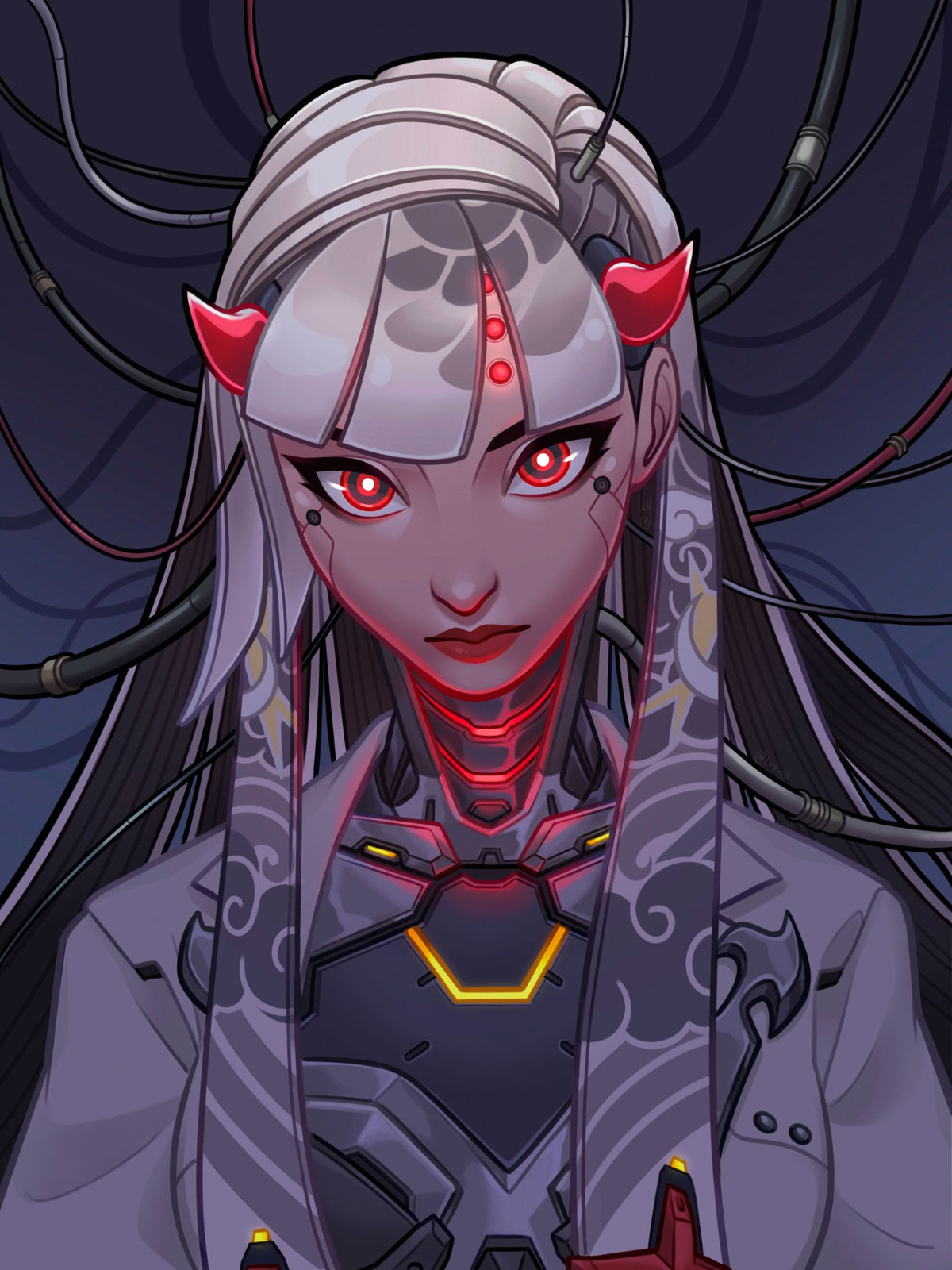 Lady Shion art print